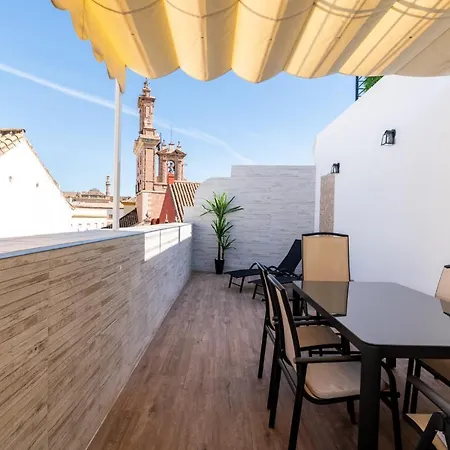 Atico Con Terraza San Juan De La Palma Appartement Séville